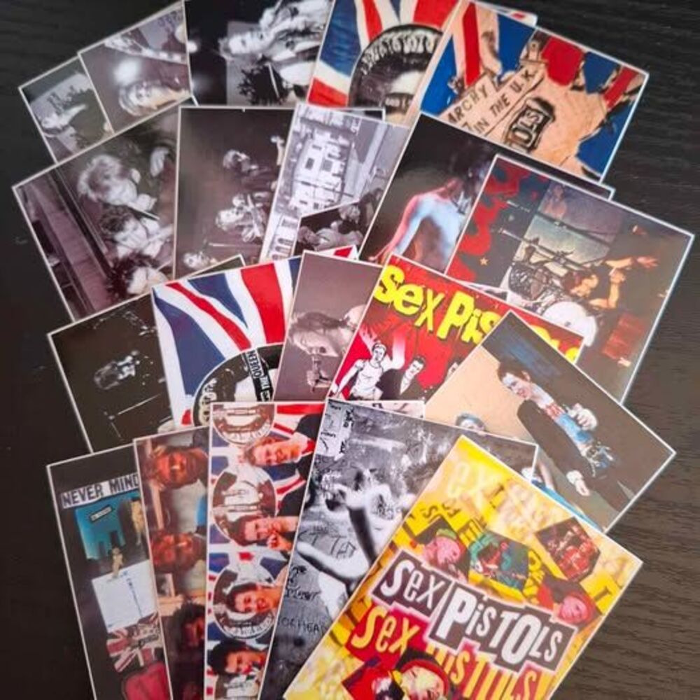 Sex Pistols Punk Rock 20-piece Glossy Photo Stickers